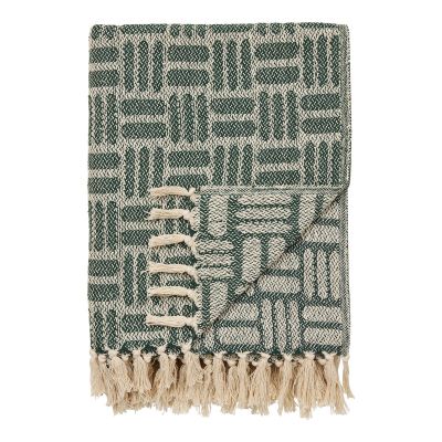 Kendra Home - Plaid Adana, Verde, 130x180x1 cm