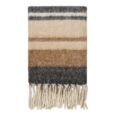 Kendra Home - Plaid Carmel, Beige, 130x1x170 cm
