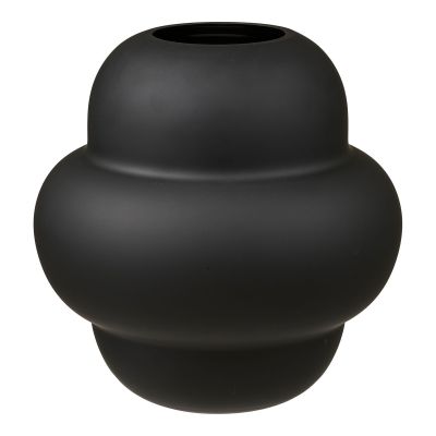 Kendra Home - Vaso Decorativo HN1, Nero, 21x21x20 cm
