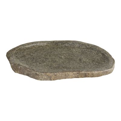 Kendra Home - Vassoio per Bagno Gara, Grigio, 25x30x3 cm