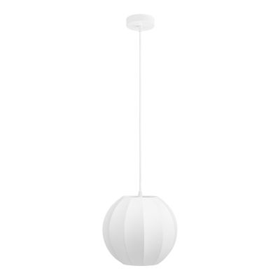 Kendra Home - Lampada a Sospensione Coventry, Bianco, 25x25x22 cm