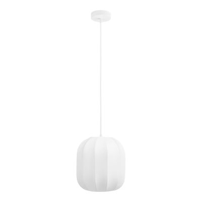 Kendra Home - Lampada a Sospensione Coventry 1, Bianco, 25x25x26 cm