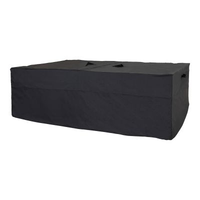 Kendra Home - Fodera Protettiva per Arredo da Esterno Luxury, Nero, 210x210x95 cm