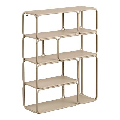 Kendra Home - Mensola Lanciano, Beige, 18x48x64 cm