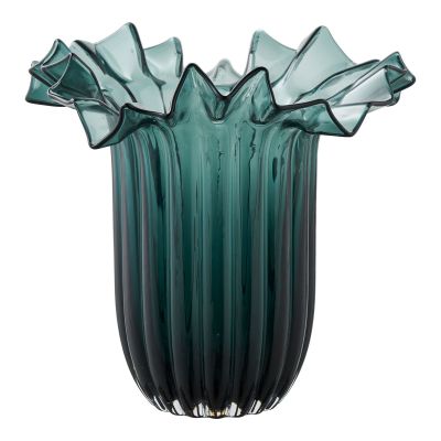 Kendra Home - Vaso Decorativo Aalborg, Verde, 25x25x30 cm