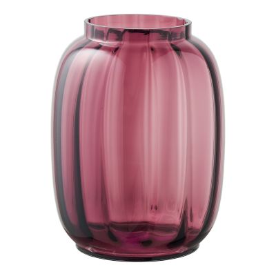 Kendra Home - Vaso Decorativo Helsingor, Rosso, 17x17x21 cm